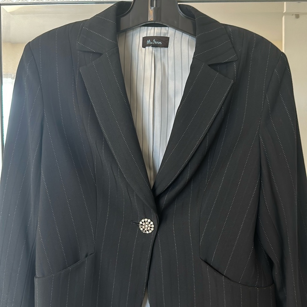Pinstripe blazer